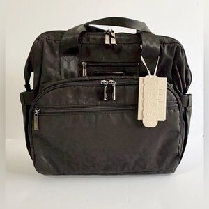 Jujube - MBOSS collection DR. B.F.F. DIAPER BAG in Black Catwalk